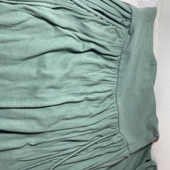 Garnet Hill Favorite Maxi Knit Skirt Brand NEW SAGE Medium - Picture 4 of 8